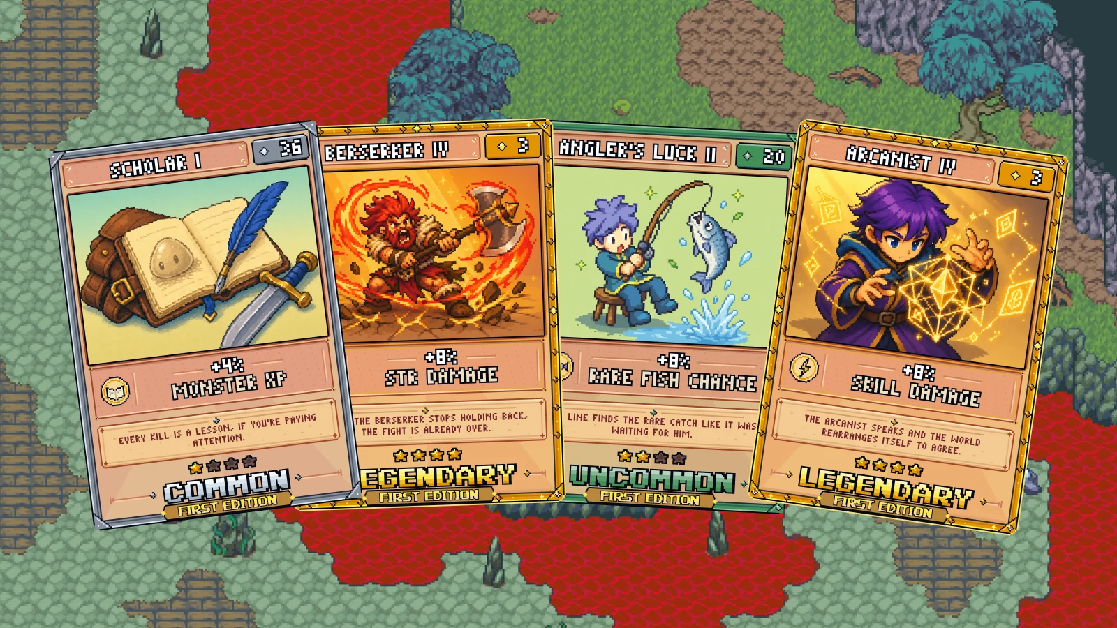 Estova trading cards